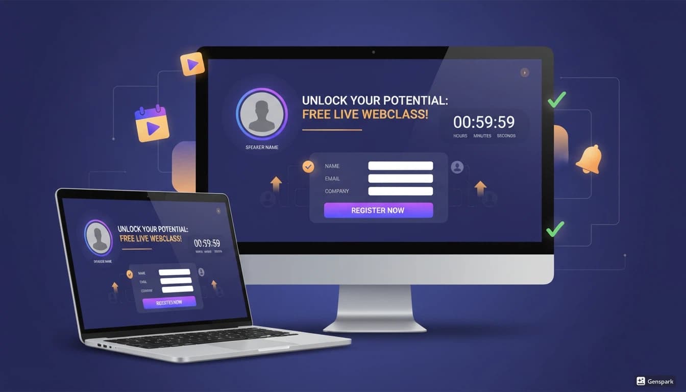 Webinar Landing Pages: 10 High-Converting Examples & Templates